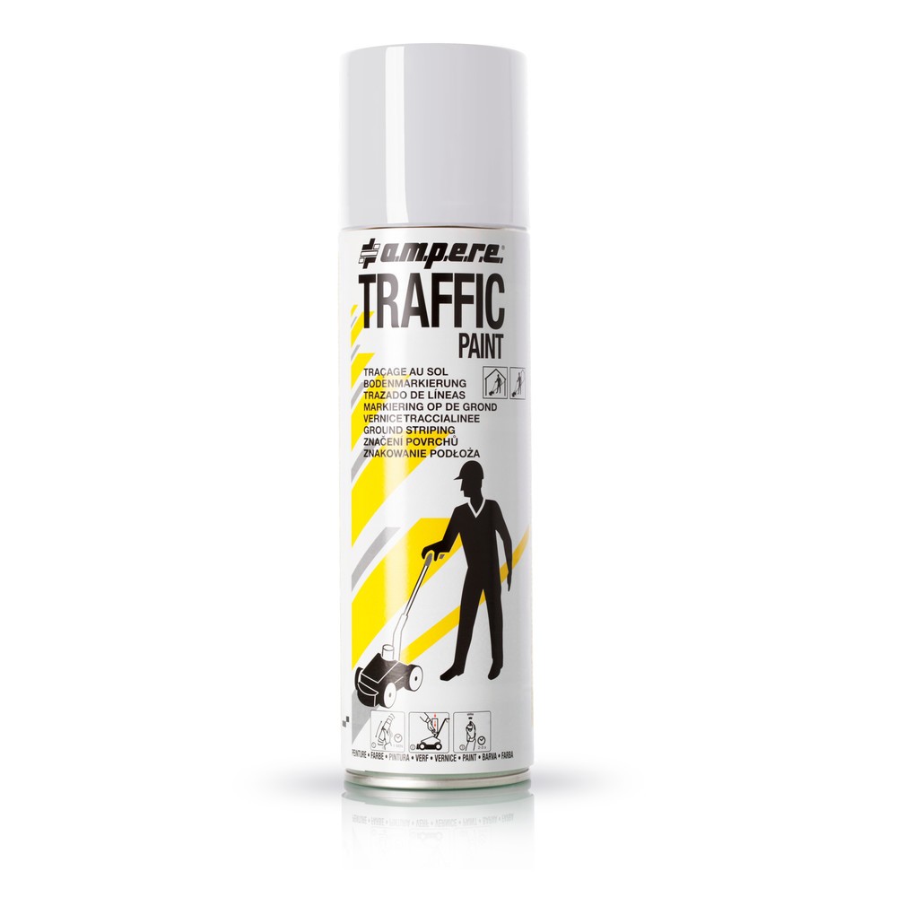 Imagen del producto: A.M.P.E.R.E. Color de señalización TRAFFIC 0,5 l, blanco