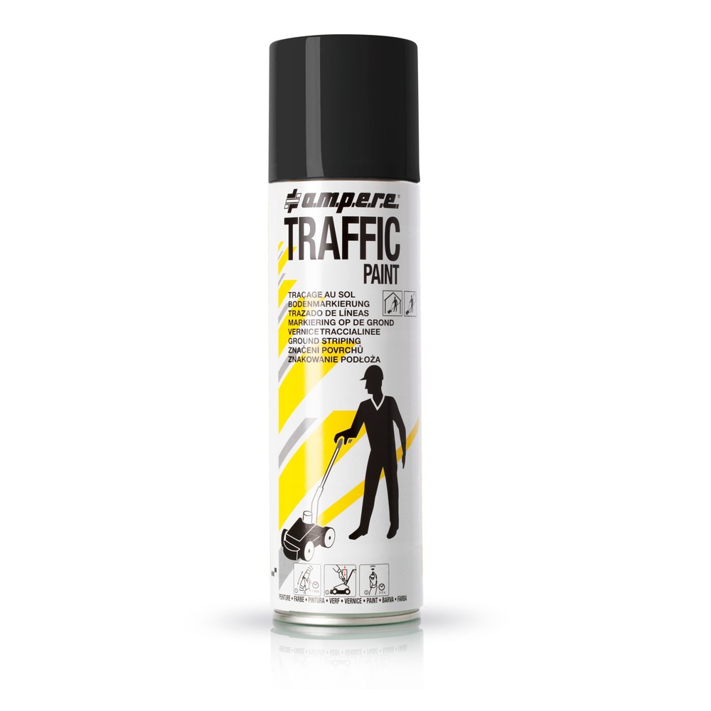 Imagen del producto: A.M.P.E.R.E. Color de señalización TRAFFIC 0,5 l, negro