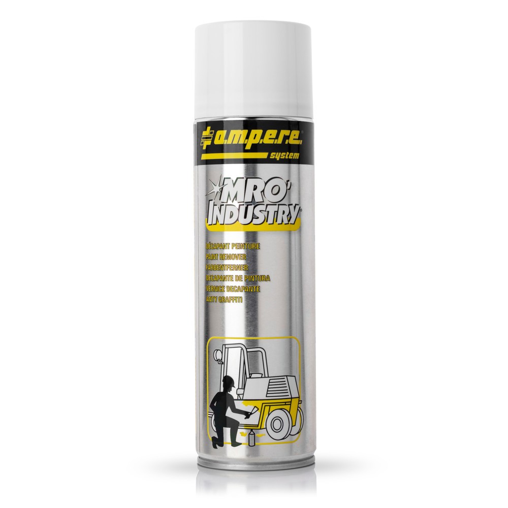 Imagen del producto: A.M.P.E.R.E. Eliminador de pintura MRO Industry, 500 ml, 12 ud/caja