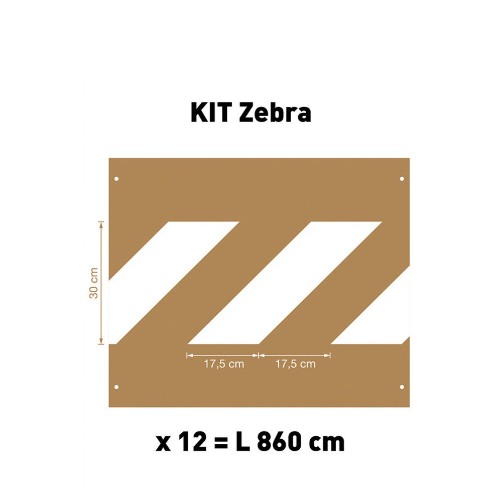 Imagen del producto: A.M.P.E.R.E. Juego de plantillas Zebra