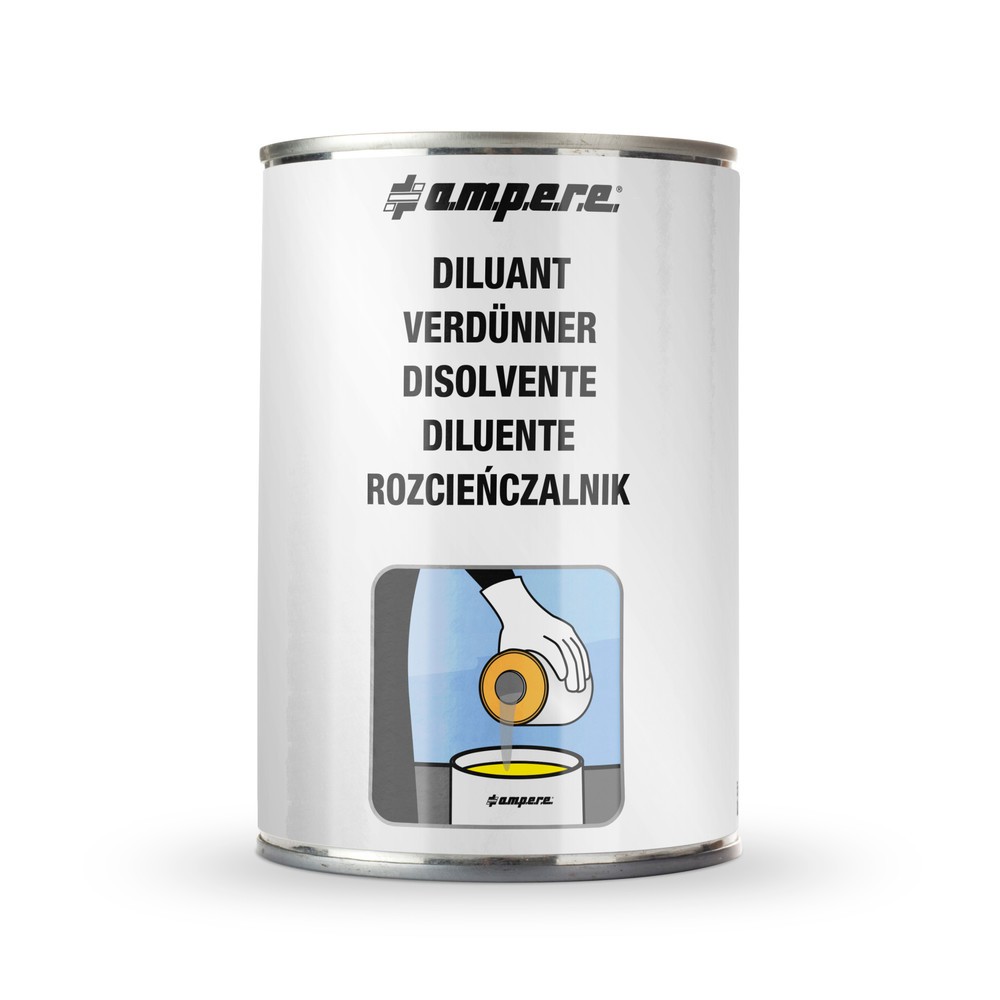 Imagen del producto: A.M.P.E.R.E. Pintura para suelos de tráfico (antideslizante) diluyente 1L