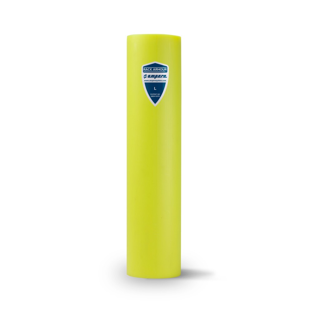 Imagen del producto: A.M.P.E.R.E. Protección de plástico antichoques para la base de la estantería, modelo L