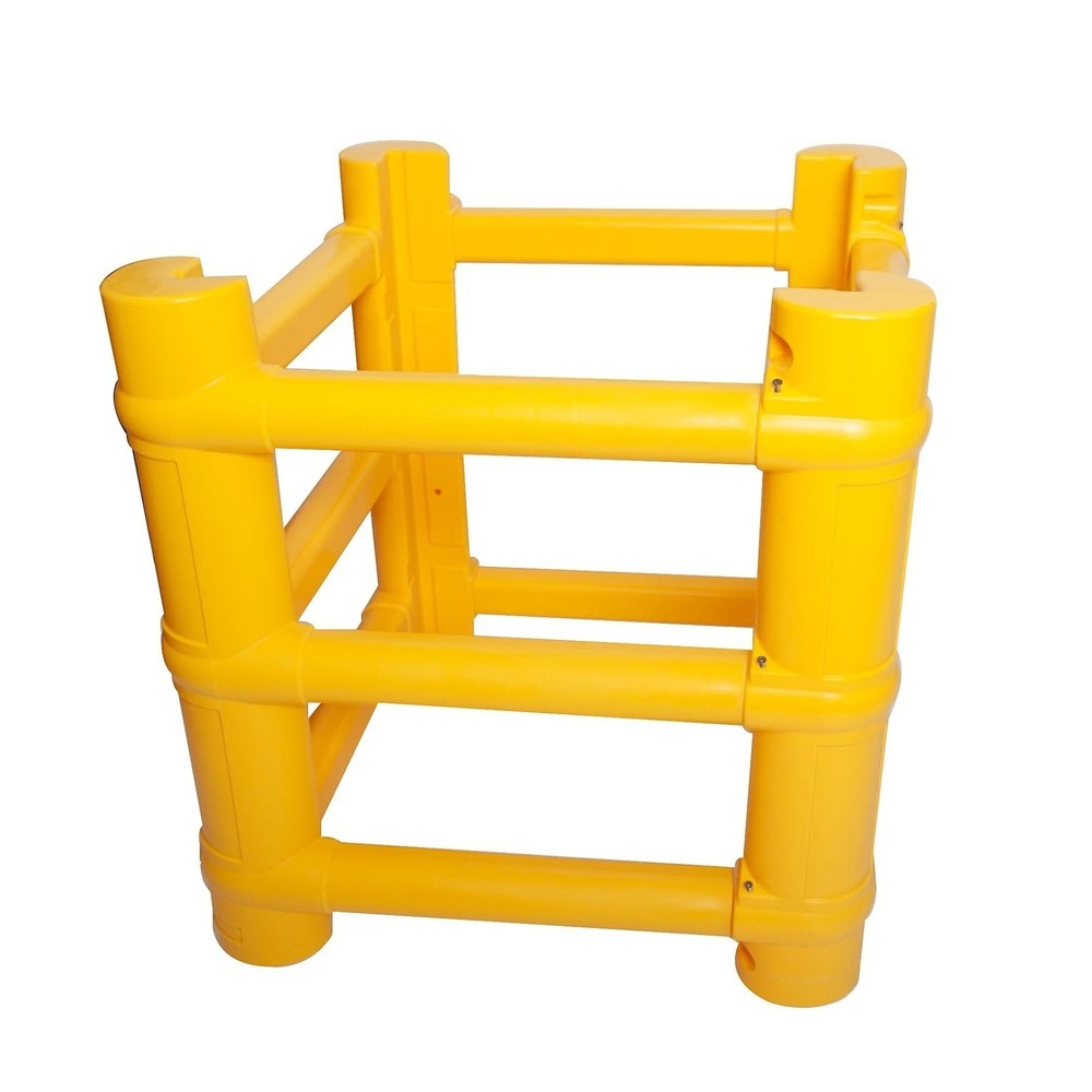 Imagen del producto: A.M.P.E.R.E. Protección anticolisión para columnas Universal Rack Mammut®, recortable, altura 1.000 mm, para columnas de 200 x 200 mm