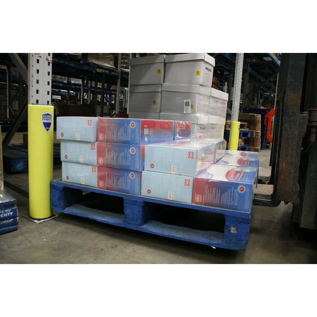 A.M.P.E.R.E. Protección anticolisión para estanterías Rack Armour de plástico, modelo L, dimensiones interiores H x A 600 x 101-110 mm Número de imagen del producto 4: A.M.P.E.R.E. Protección anticolisión para estanterías Rack Armour de plástico, modelo L, dimensiones interiores H x A 600 x 101-110 mm