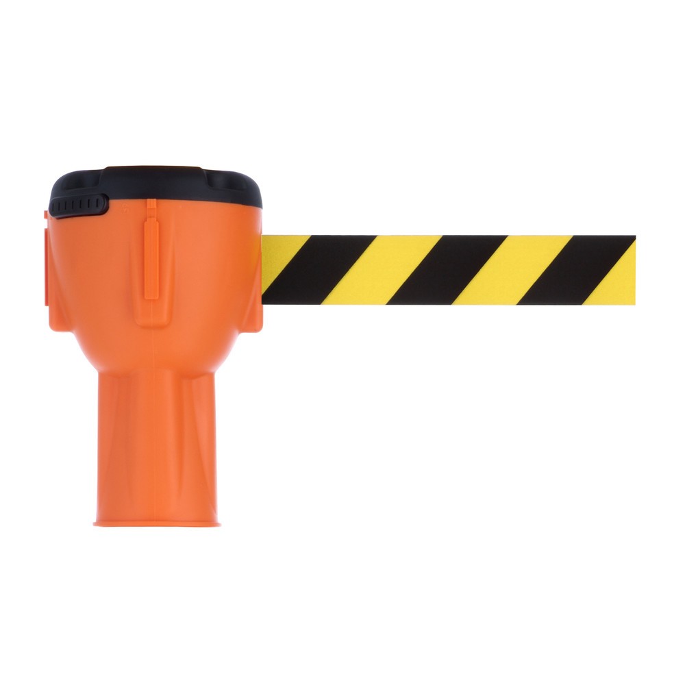 Imagen del producto: Accesorio de cono indicador SK 900 de RS-GUIDESYSTEMS®, longitud 9 m, carcasa naranja, cinta negra/amarilla