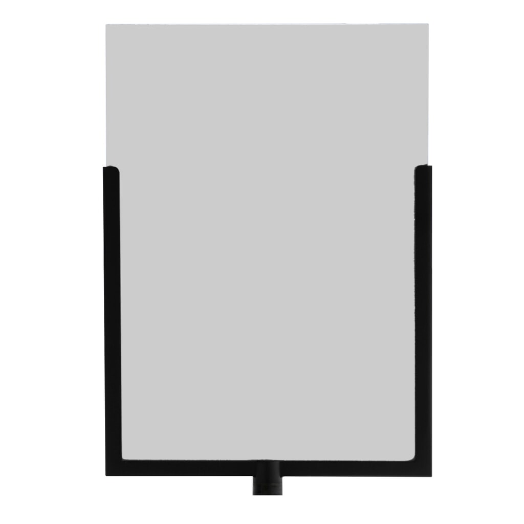 Accesorio para cartel SK 950 para accesorio de cono indicador SK 900 de RS-GUIDESYSTEMS®, DIN A4 vertical Imagen del producto: Accesorio para cartel SK 950 para accesorio de cono indicador SK 900 de RS-GUIDESYSTEMS®, DIN A4 vertical