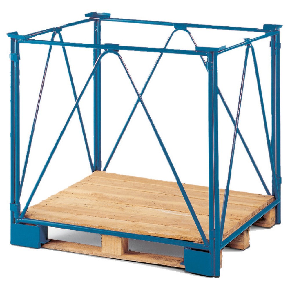 Imagen del producto: Accesorio para palets CORDES, 4 tubos diagonales, para europalet, pintado, altura 1600 mm