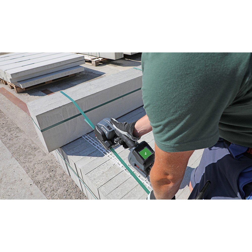 Número de imagen del producto 10: Flejadora con batería recargable Signode BXT4 para flejes PP y PET con una anchura de 13 mm