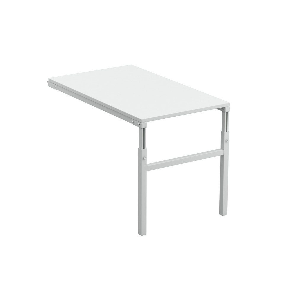 Imagen del producto: Ángulo de extensión de mesa para sistemas de puesto de trabajo, de altura ajustable, carga 150 kg, L x An 1.000 x 500 mm