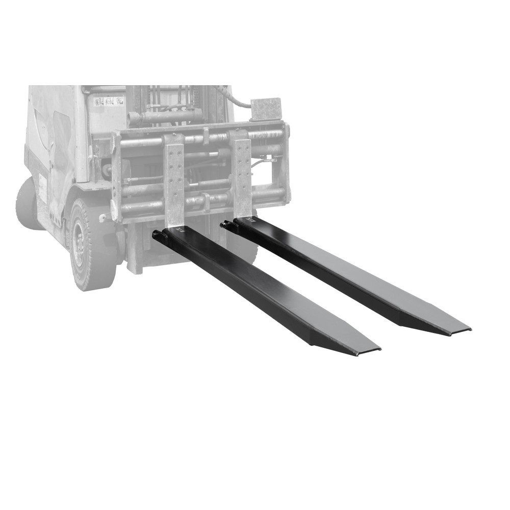 Número de imagen del producto 3: Alargadera de horquilla Ameise® GO-1, versión abierta, longitud 1.600 mm, sección transversal de los brazos de horquilla AxH 100 x 40 mm