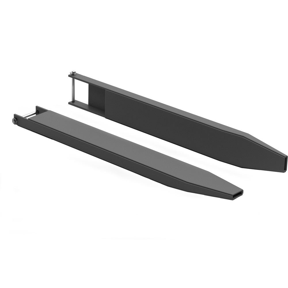 Número de imagen del producto 2: Alargadera de horquilla, versión cerrada, longitud 1.600 mm, sección transversal de los brazos de horquilla 80 x 40 mm