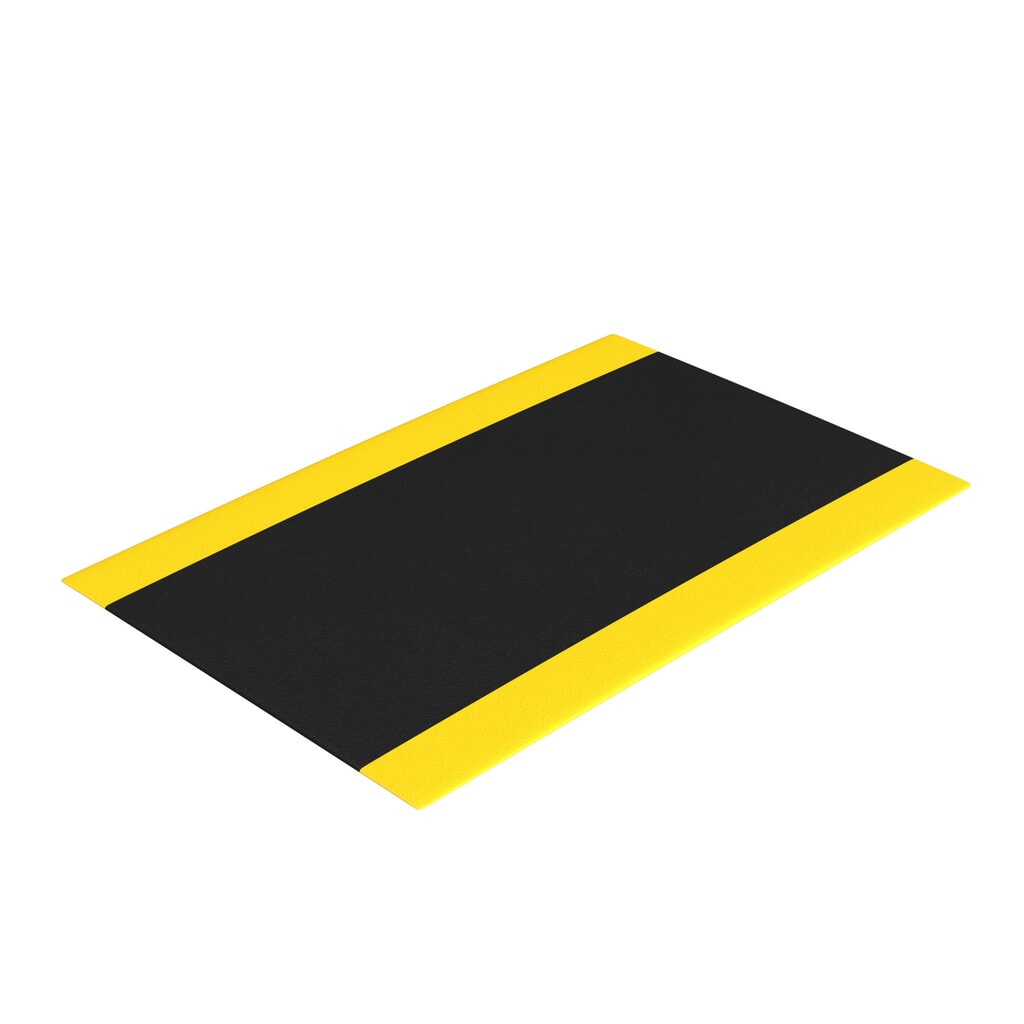 Número de imagen del producto 6: Alfombrilla antifatiga, superficie texturada, An x L 600 x 910 mm, negro