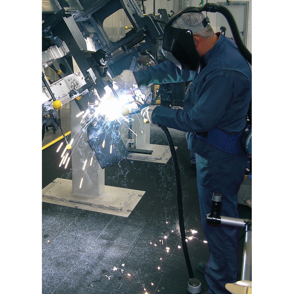 Número de imagen del producto 3: Alfombrilla antifatiga NoTrax Cushion Ease Solid™ nitrilo FR, A x L 910 x 910 mm, negra