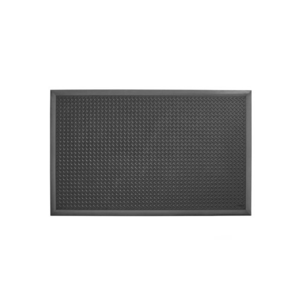 Número de imagen del producto 1: Alfombrilla antifatiga NoTrax Diamond Flex™ nitrilo, A x F 970 x 1.630 mm, negro
