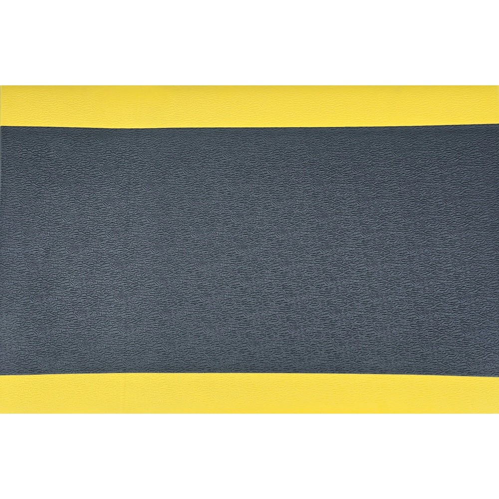 Número de imagen del producto 2: Alfombrilla antifatiga ErgoSoft Strong de Steinbock®, texturizada, 1 capa, L x A 600 x 1000 mm, negra/amarilla