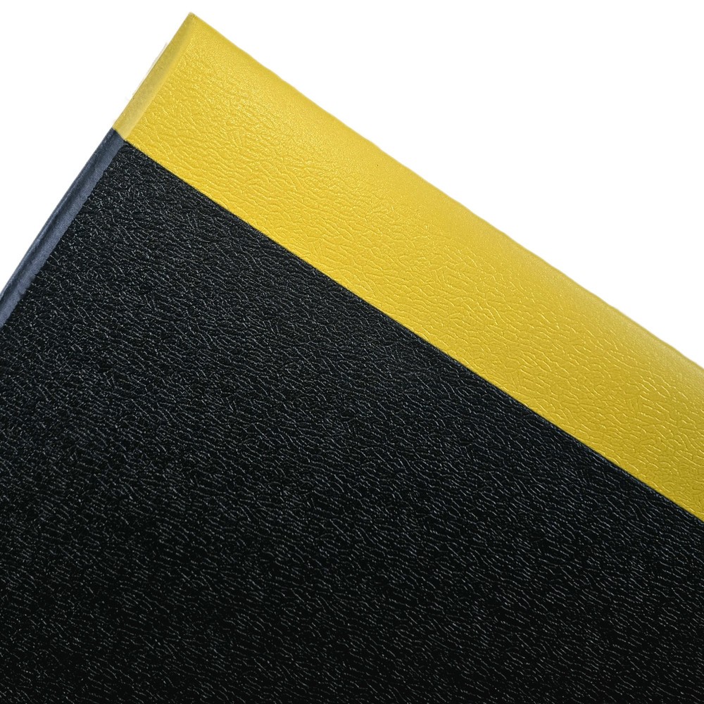 Imagen del producto: Alfombrilla antifatiga ErgoSoft Strong de Steinbock®, texturizada, 1 capa, L x A 1200 x 2000 mm, negra/amarilla