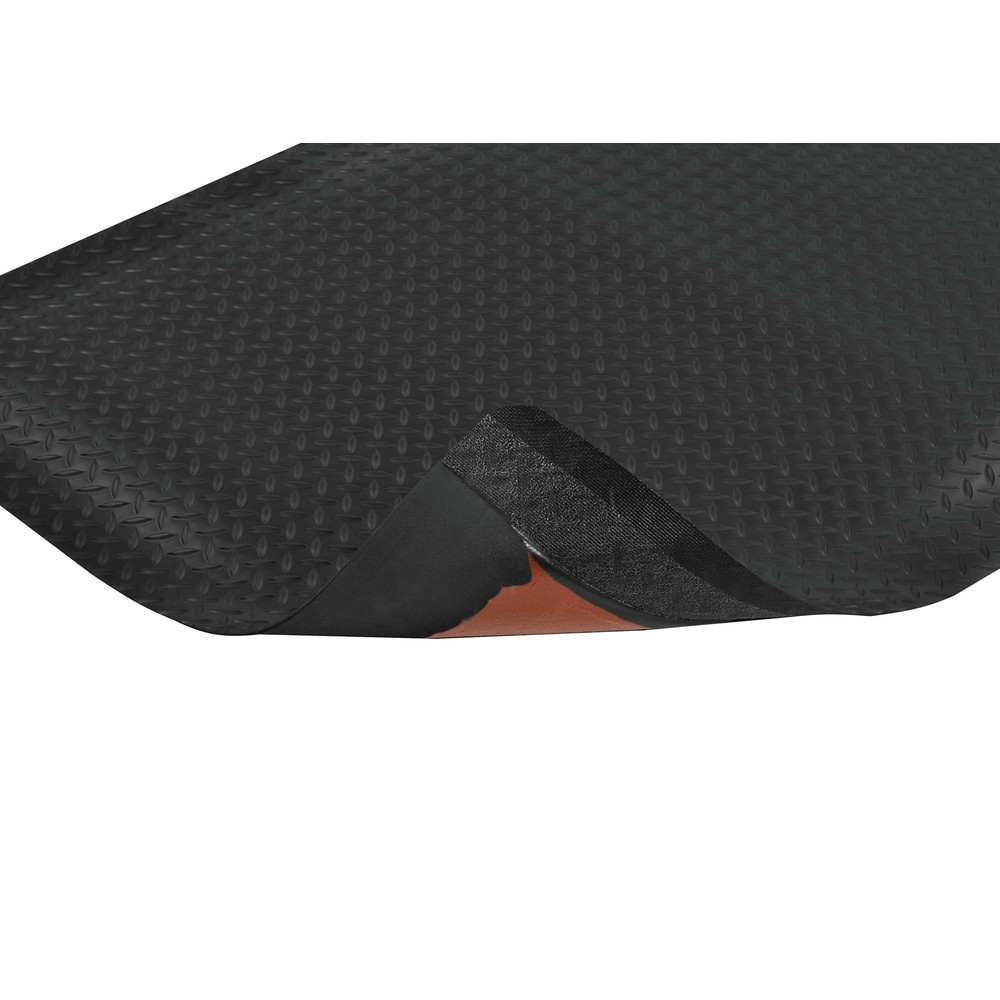 Número de imagen del producto 2: Alfombrilla antifatiga NoTrax Diamond Stat™, A x F m lineal x 910 mm, negro