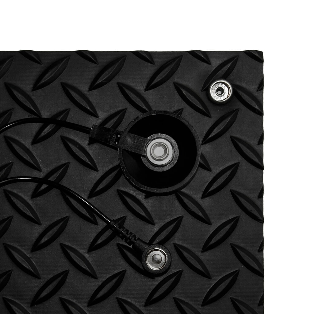 Número de imagen del producto 3: Alfombrilla antifatiga NoTrax Diamond Stat™, A x L 600 x 910 mm, negro