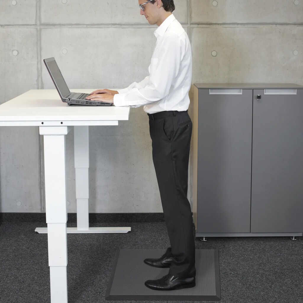 Alfombrilla antifatiga NoTrax Posture Mat Classic™, An x L 510 x 600 mm, negra Número de imagen del producto 3: Alfombrilla antifatiga NoTrax Posture Mat Classic™, An x L 510 x 600 mm, negra