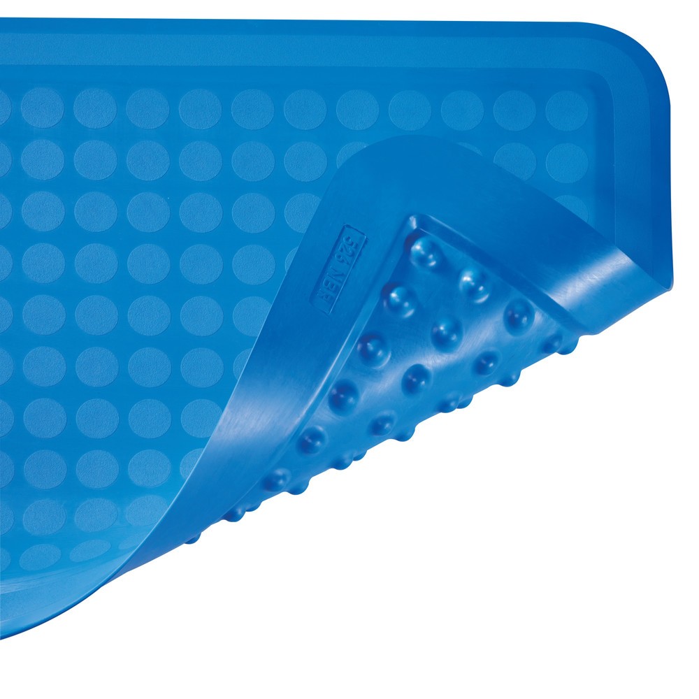 Número de imagen del producto 3: Alfombrilla antifatiga NoTrax Sani-Flex™, A x F 610 x 910 mm, azul
