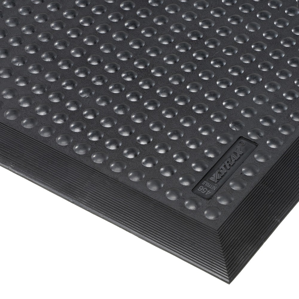 Número de imagen del producto 1: Alfombrilla antifatiga NoTrax Skystep™ nitrilo, A x F 600 x 900 mm, negro