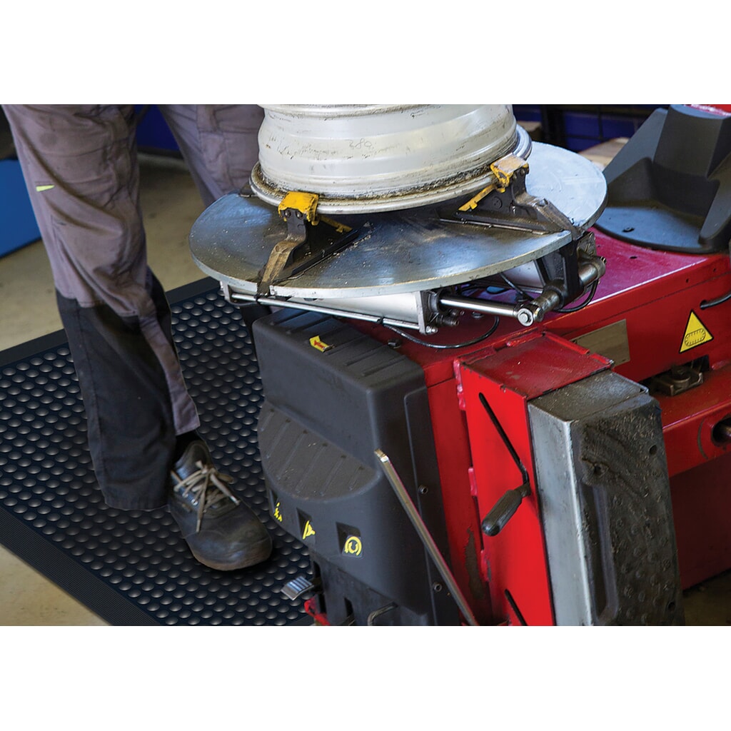 Número de imagen del producto 5: Alfombrilla antifatiga NoTrax Skystep™ nitrilo, An x L 600 x 900 mm, negra