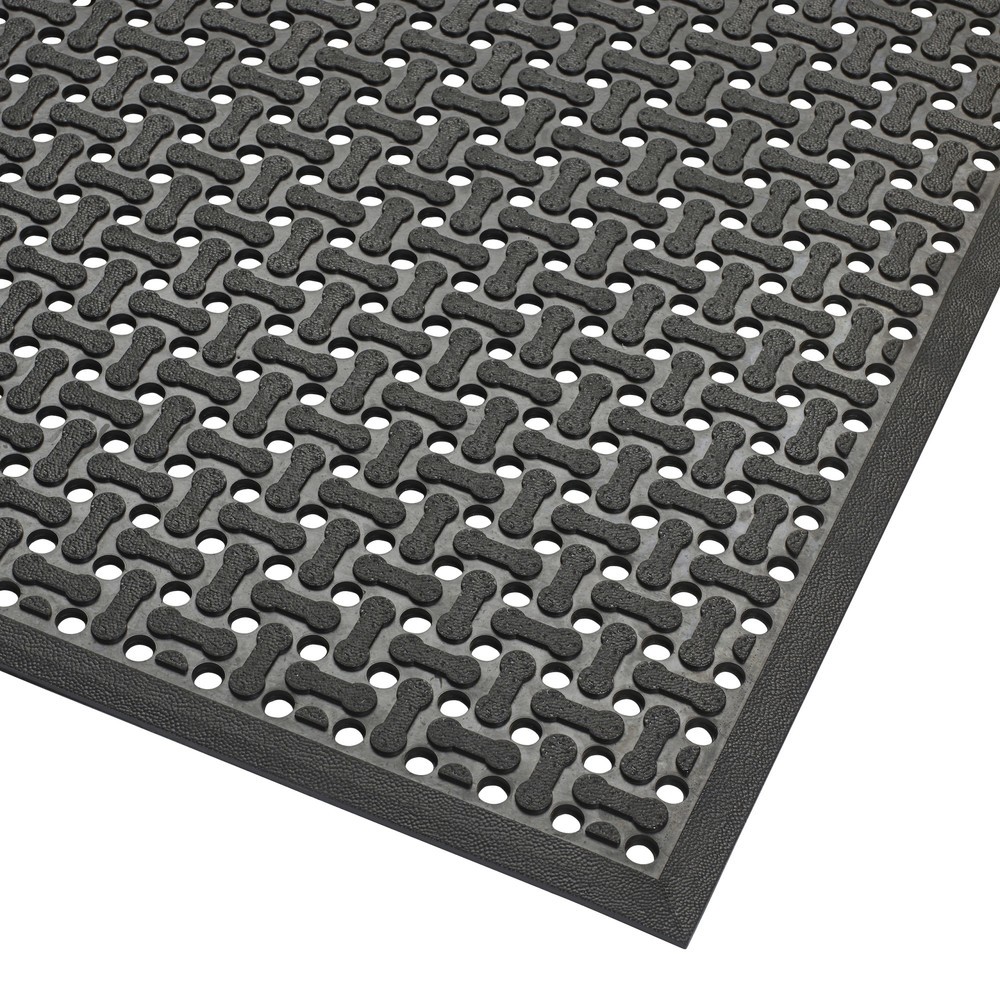 Imagen del producto: Alfombrilla antifatiga NoTrax Superflow®, A x F 910 x 1.520 mm, negra