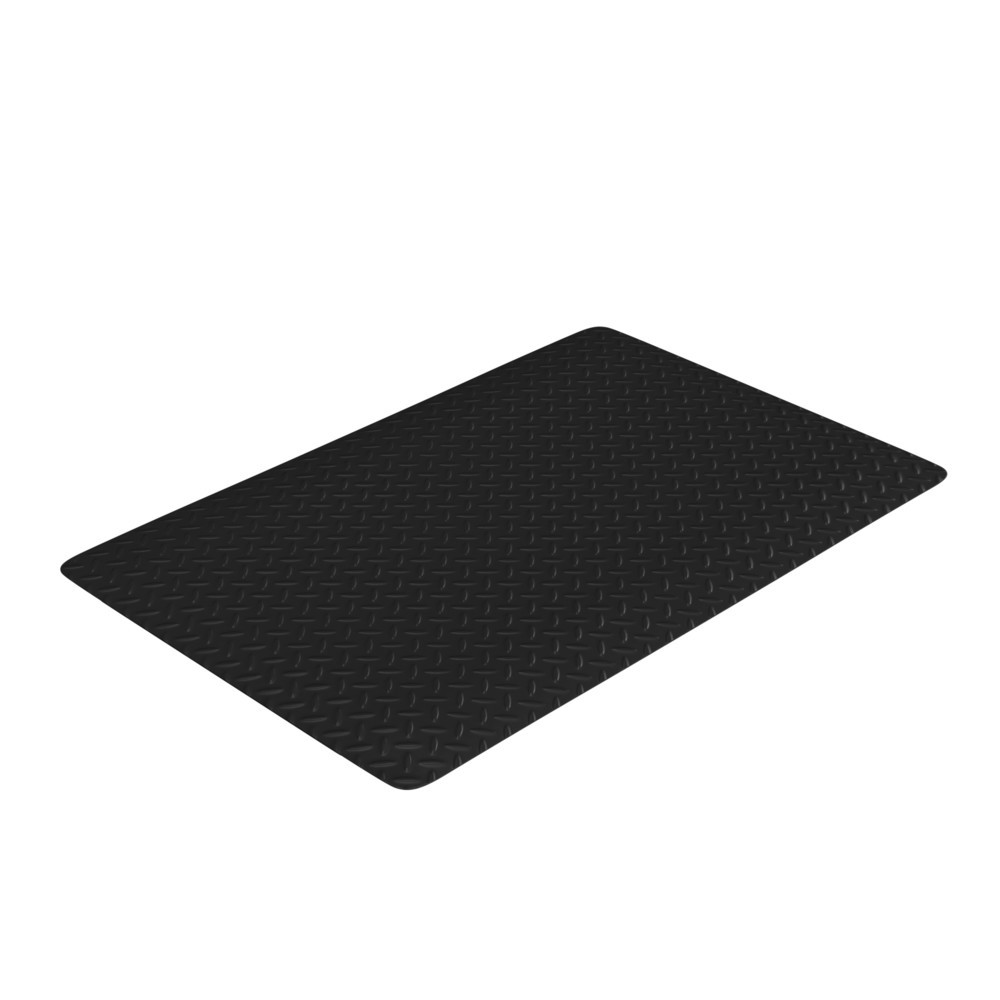 Número de imagen del producto 3: Alfombrilla antifatiga para cargas pesadas, antideslizante, metro lineal x 1.520 mm, negro