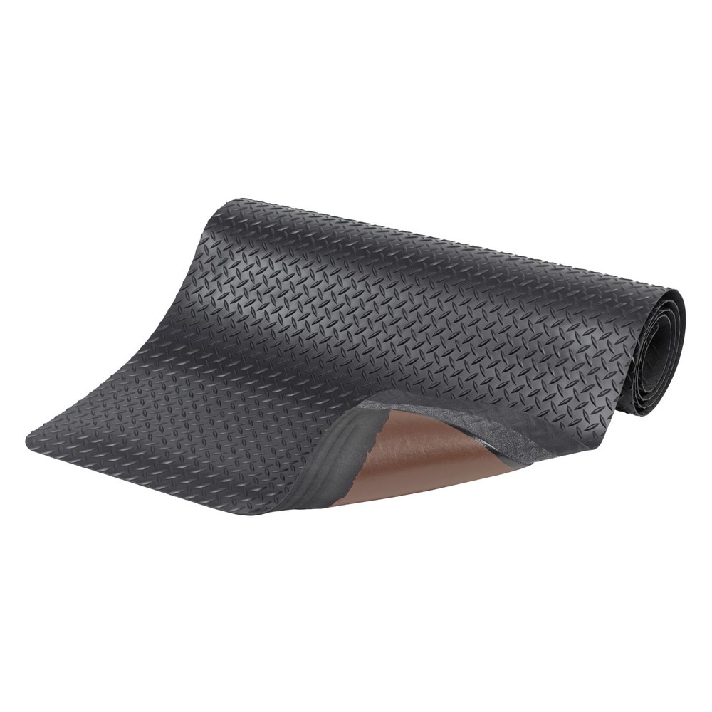 Número de imagen del producto 6: Alfombrilla antifatiga para cargas pesadas, antideslizante, metro lineal x 1.520 mm, negro