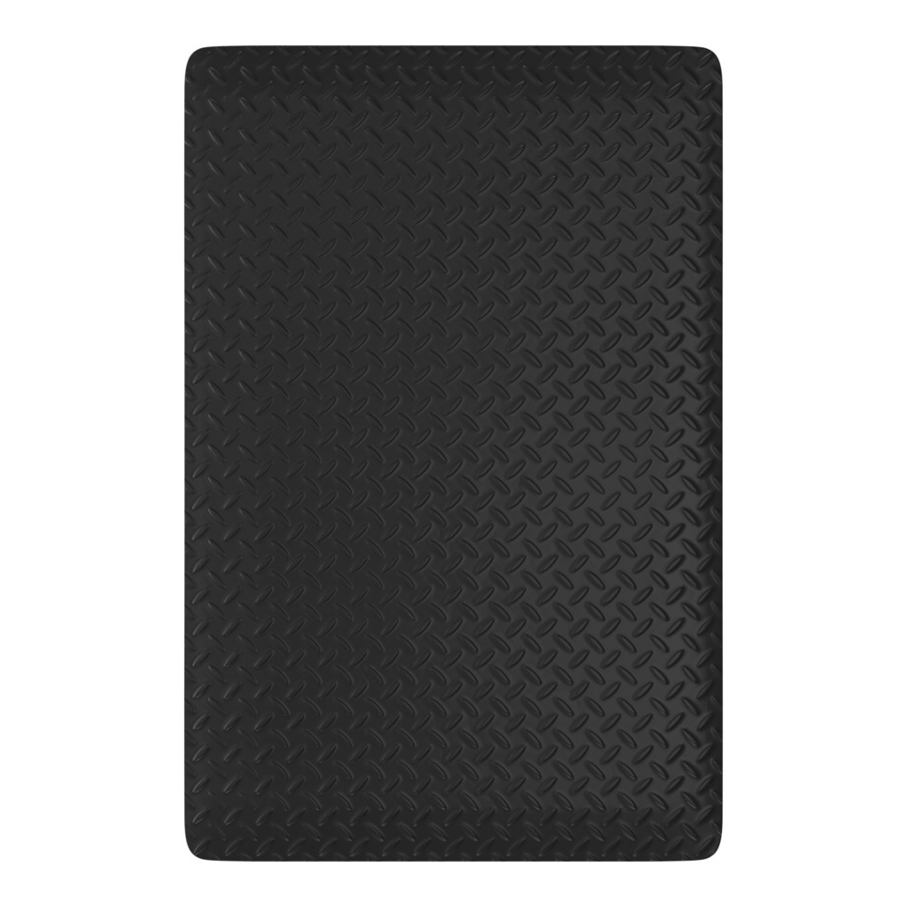 Número de imagen del producto 10: Alfombrilla antifatiga para cargas pesadas, antideslizante, metro lineal x 1.520 mm, negro
