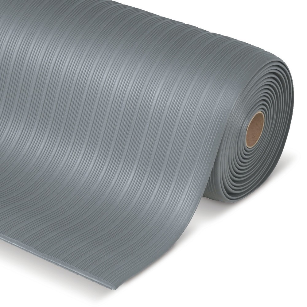 Imagen del producto: Alfombrilla antifatiga Premium de espuma de vinilo, An x L 600 x 910 mm, negro