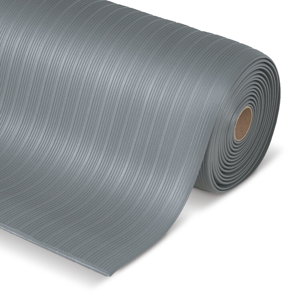 Alfombrilla antifatiga Premium de espuma de vinilo, An x L 600 x 910 mm, negro Imagen del producto: Alfombrilla antifatiga Premium de espuma de vinilo, An x L 600 x 910 mm, negro