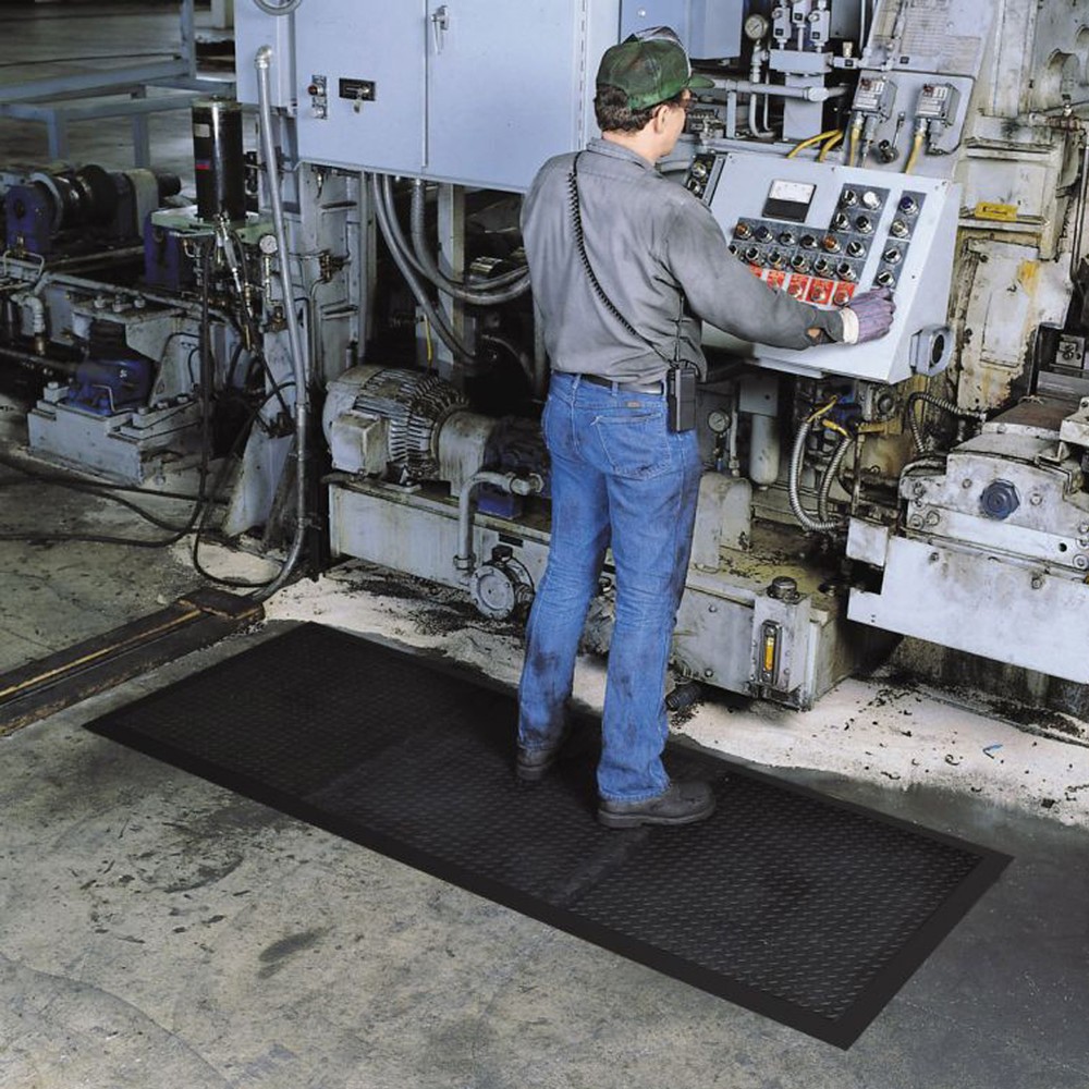 Número de imagen del producto 2: Sistema de esterilla antifatiga, pieza intermedia, borde en 2 lados An x La 710 x 790 mm