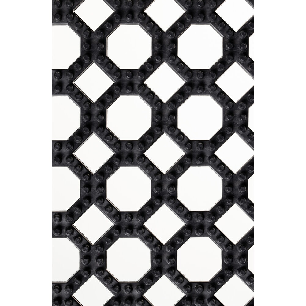 Número de imagen del producto 6: Alfombrilla antifatiga Yoga Grid Ultra, diseño en panal de abeja, An x Fo 500 x 500 mm