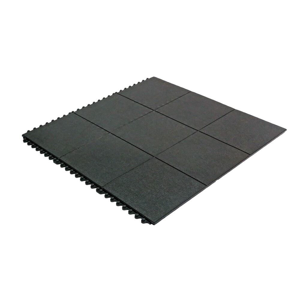 Número de imagen del producto 4: Alfombrilla antifatiga Yoga Solid Basic, diseño en panal de abeja, An x Fo 900 x 900 mm