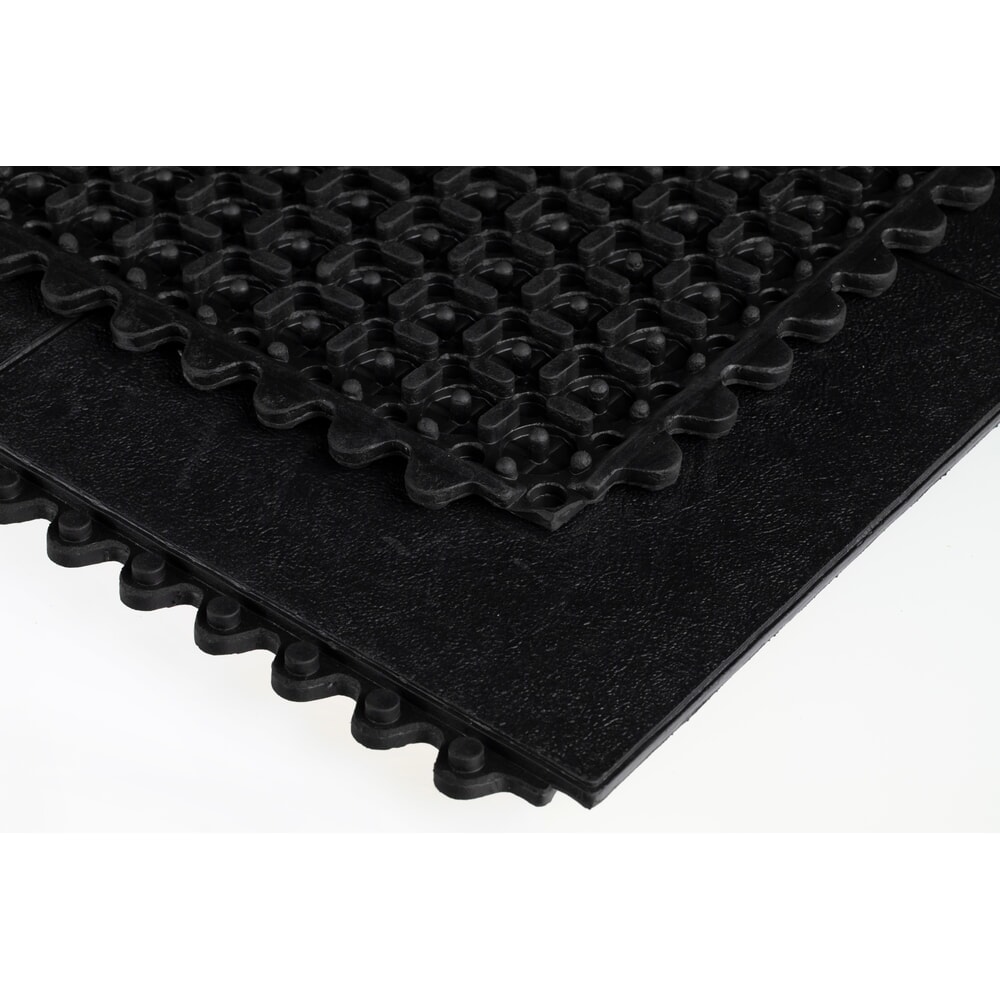 Número de imagen del producto 7: Alfombrilla antifatiga Yoga Solid Basic, diseño en panal de abeja, An x Fo 900 x 900 mm