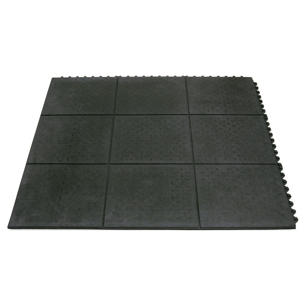 Imagen del producto: Alfombrilla antifatiga Yoga Solid Basic, diseño en panal de abeja, An x Fo 900 x 900 mm