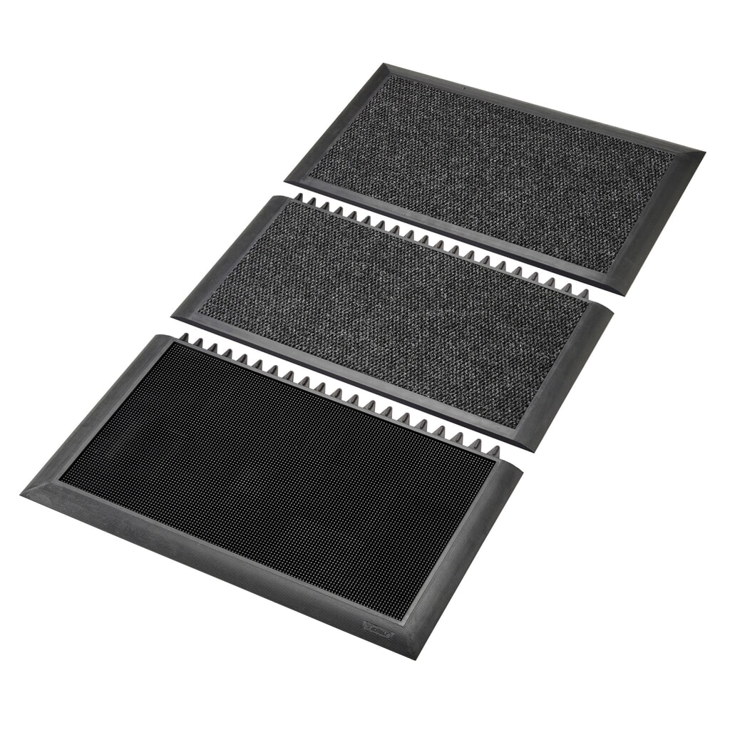 Imagen del producto: Alfombra de paso NoTrax Sani-Master™, desinfectante, 914 x 1.050 mm (ancho x largo), antracita/negra
