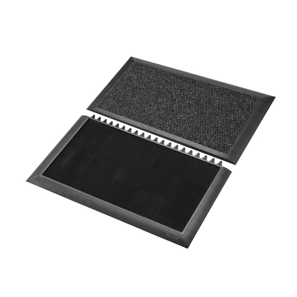 Número de imagen del producto 2: Esterilla antisuciedad NoTrax Sani-Master™, desinfectante, A x F 914 x 1.050 mm, antracita/negro