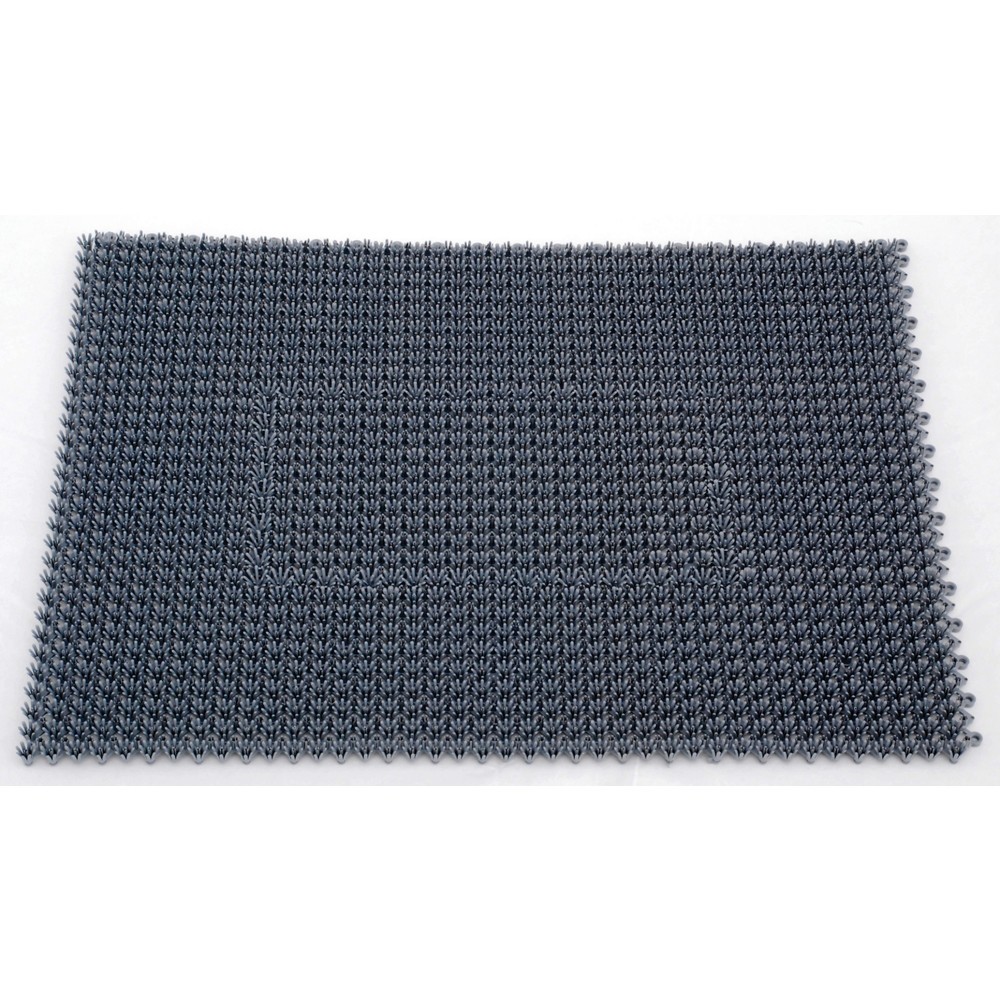 Imagen del producto: Alfombrilla de suciedad gruesa, PE, 570 x 860 mm, gris oscuro