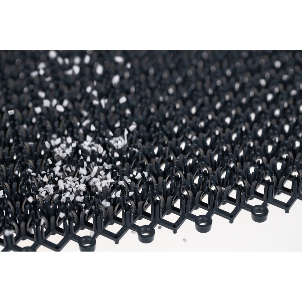 Número de imagen del producto 2: Alfombrilla de suciedad gruesa, PE, 570 x 860 mm, gris oscuro