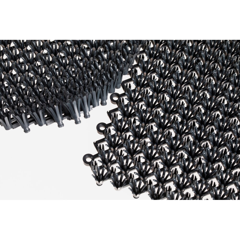 Número de imagen del producto 3: Alfombrilla de suciedad gruesa, PE, 570 x 860 mm, gris oscuro