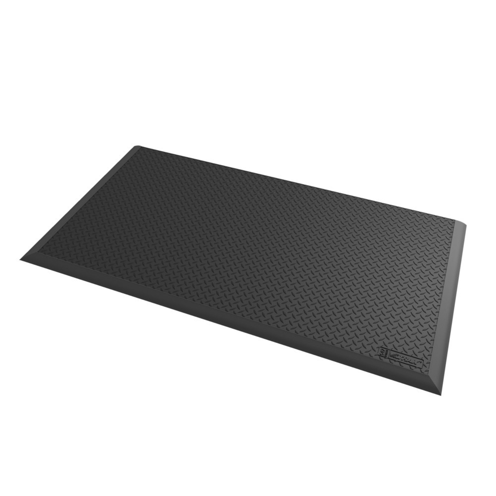 Número de imagen del producto 1: Alfombrilla para soldadura en el puesto de trabajo NoTrax Diamond Flex™ nitrilo, A x F 970 x 1.630 mm, negro
