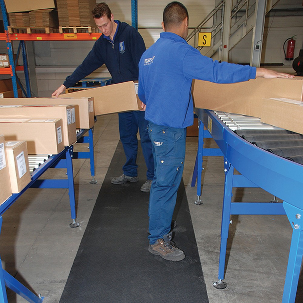 Número de imagen del producto 6: Esterilla antifatiga, superficie de goma, reverso de vinilo, An x F 610 x 910 mm