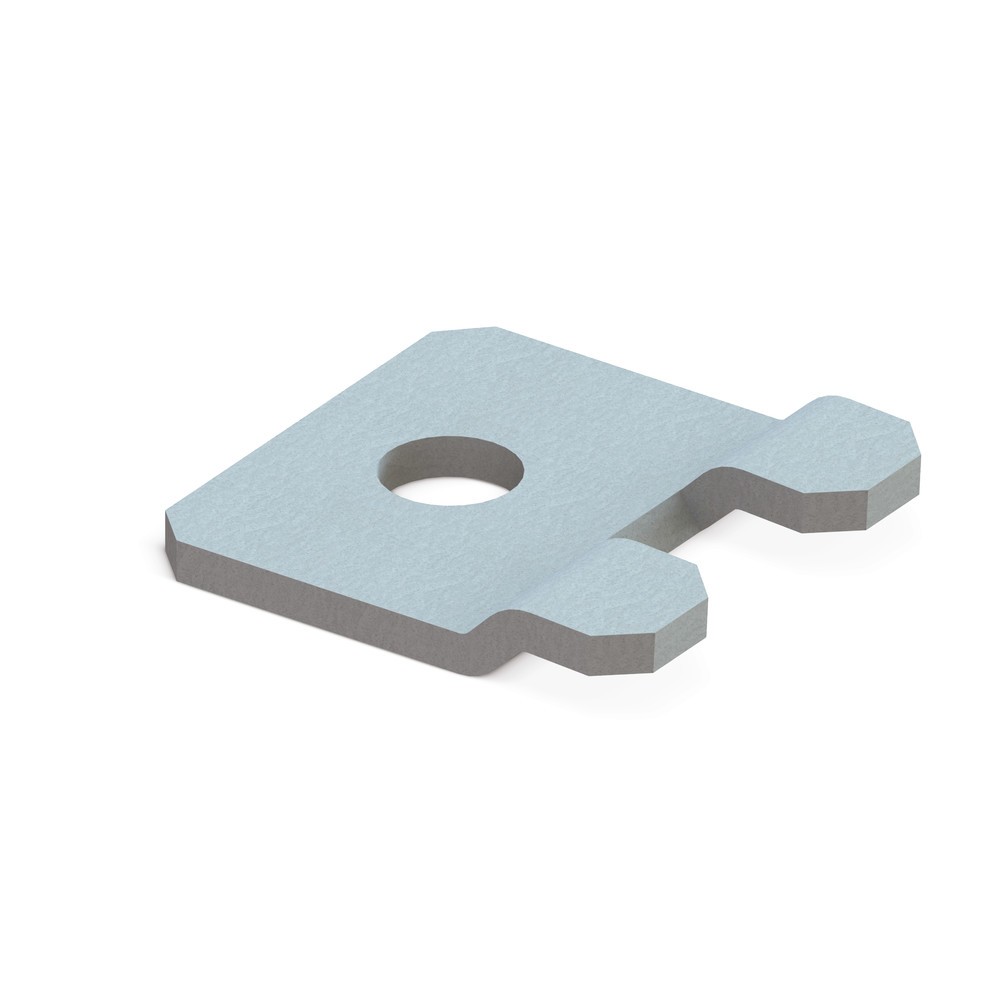 Número de imagen del producto 2: Anclaje de suelo, galvanizado para estantería cantilever META