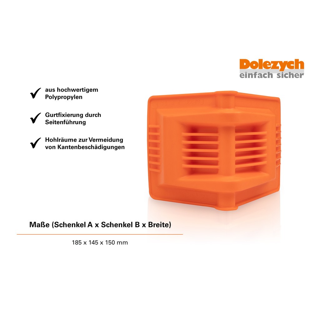 Número de imagen del producto 2: Ángulo de cantonera Dolezych DoLight, PP, para ancho de banda 50 mm
