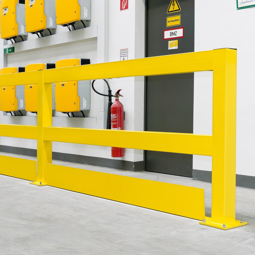 ángulo de protección antideslizante, recubierto de plástico, HxL 200 x 1.880 mm Número de imagen del producto 2: ángulo de protección antideslizante, recubierto de plástico, HxL 200 x 1.880 mm