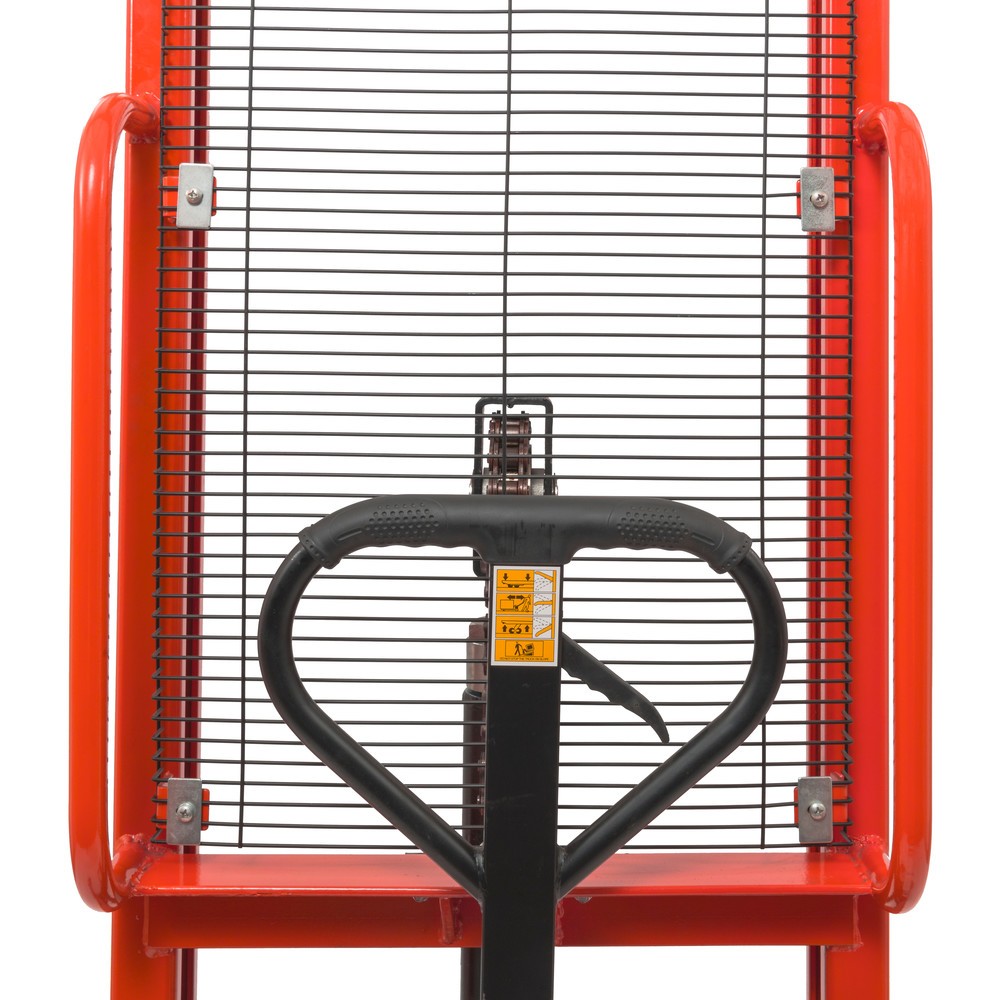 Número de imagen del producto 2: Apilador hidráulico BASIC PSM 1.0 mástil simple, altura de elevación 1.600 mm, capacidad de carga 1.000 kg