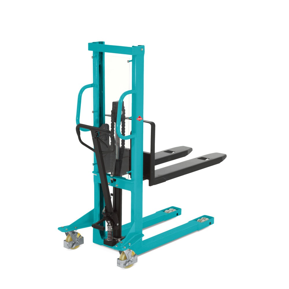 Imagen del producto: Apilador hidráulico Ameise® PSM 1.0 mástil simple, altura de elevación 1.600 mm, capacidad de carga 1.000 kg