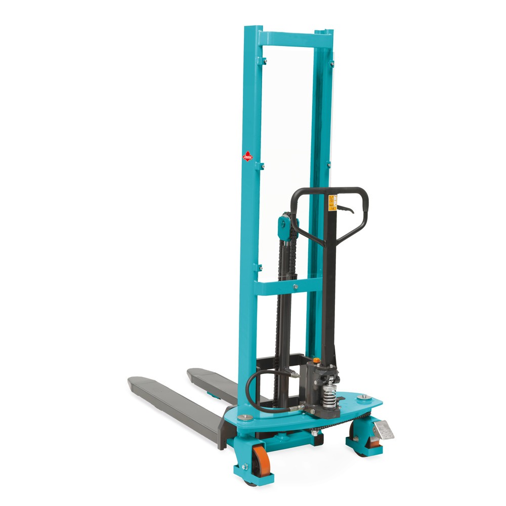 Imagen del producto: Apilador hidráulico Ameise® PSM 1.0 elevación rápida, mástil simple, altura de elevación 1.600 mm, capacidad de carga 1.000 kg